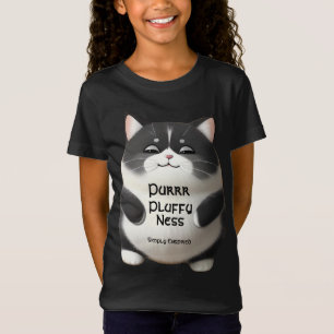 Camiseta Simplesmente Enspired Purrr Fluffiness Infantil