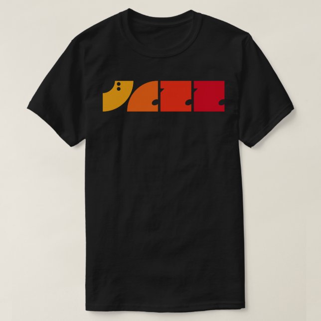Camiseta Simplesmente Jazz (Frente do Design)