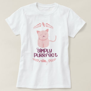 Camiseta Simplesmente Puros/Amantes de Gato