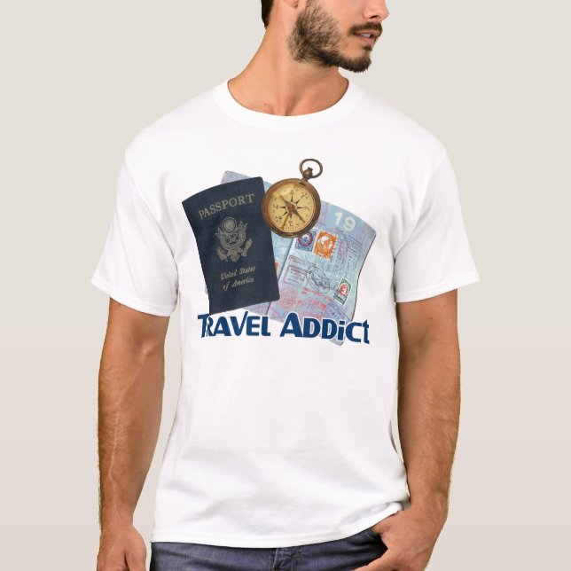 Camiseta Simplesmente viagem (Frente)