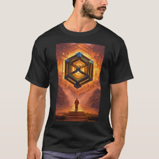 Camiseta Simplicidade e Design de serenidade
