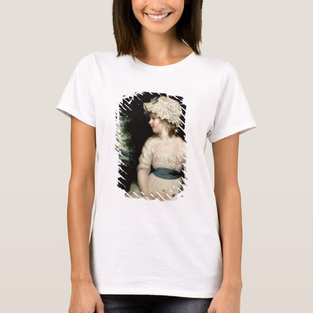 Camiseta Simplicidade - Um retrato de Theophilia Ghatkin (Frente)