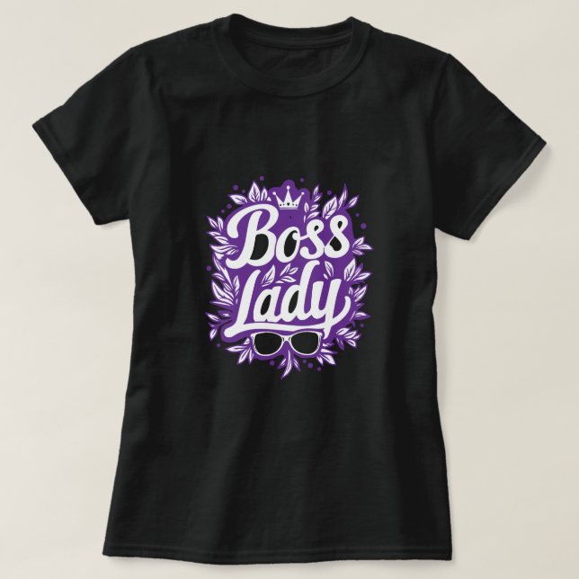 Camiseta Simply Bossy (Frente do Design)