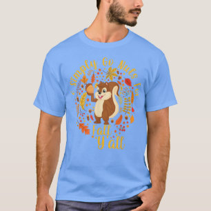 Camiseta Simply Go Nuts For Fall Yall Autumn Squirrel Gathe