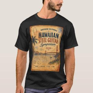 Camiseta Simpósio de Guitarra Havaiana de Aço NorCal 2026