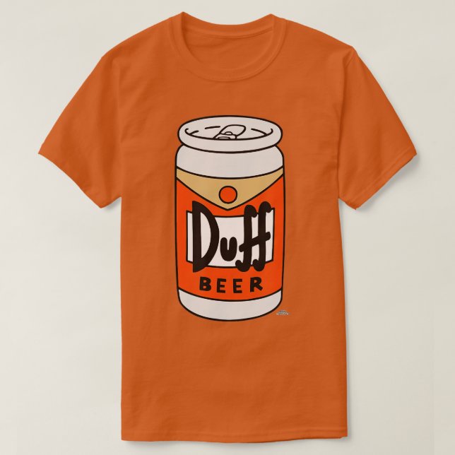 Camiseta Simpsons Duff Beer (Frente do Design)