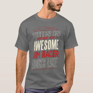 Camiseta SimRacing Jogo de Jogo Divertido Corrida Simulador