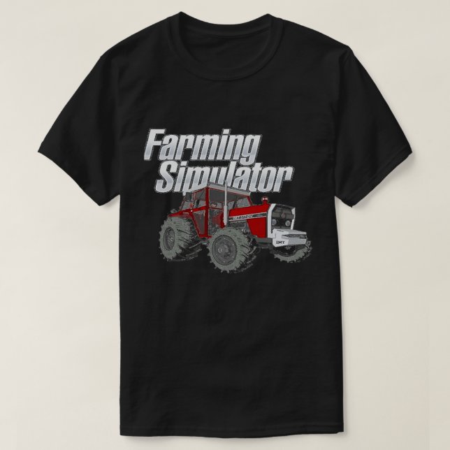 Camiseta Simulador agrícola 1 (Frente do Design)