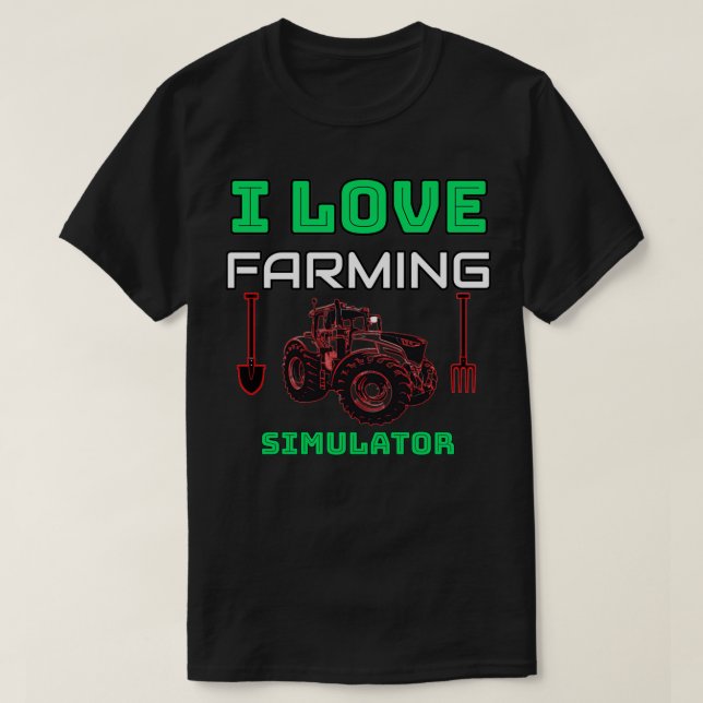 Camiseta simulador agrícola 1 (Frente do Design)
