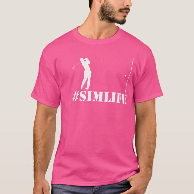 Camiseta Simulador de Golfe (Frente)
