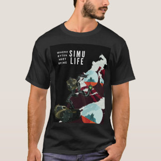 Camiseta SIMULIFE onde os bytes atendidos são para Simulaçã