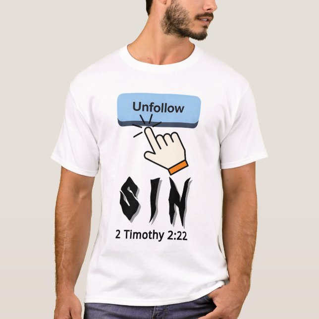 Camiseta Sin Não Seguir (Frente)