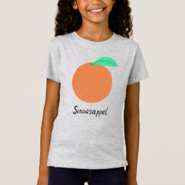 Camiseta Sinaasappel Laranja Laranja Fruta Neerlandesa Arte