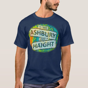 Camiseta Sinais Ashbury de 60 e 70 anos de potência da ven