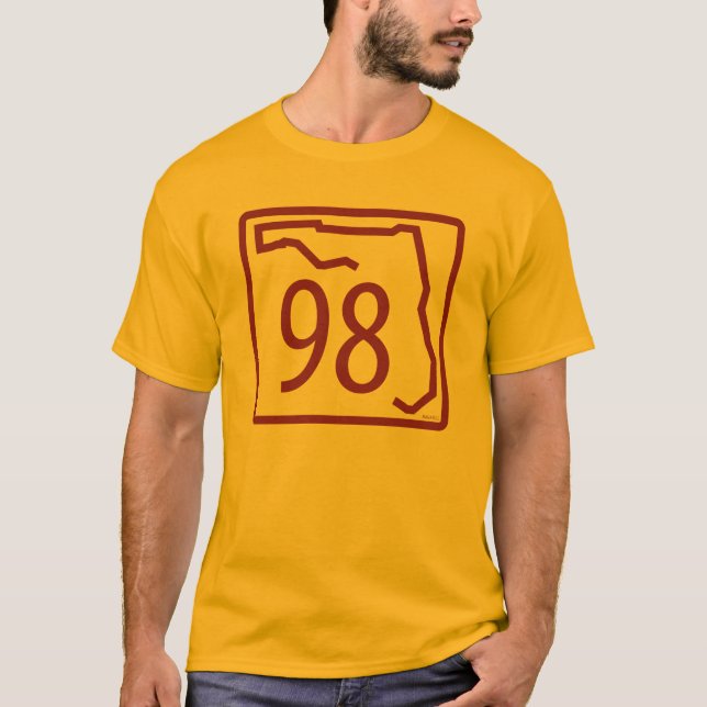 Camiseta Sinais da estrada de Florida (Frente)