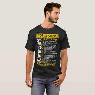 Camiseta Sinais da parte superior 10 manchar o Tshirt