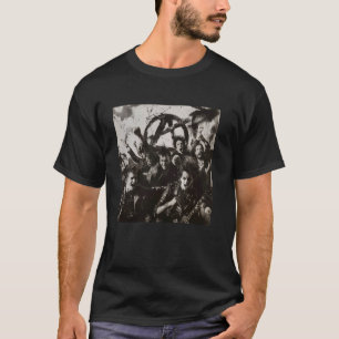 Camiseta Sinais de anarquia, punks, rock punk, anarquia