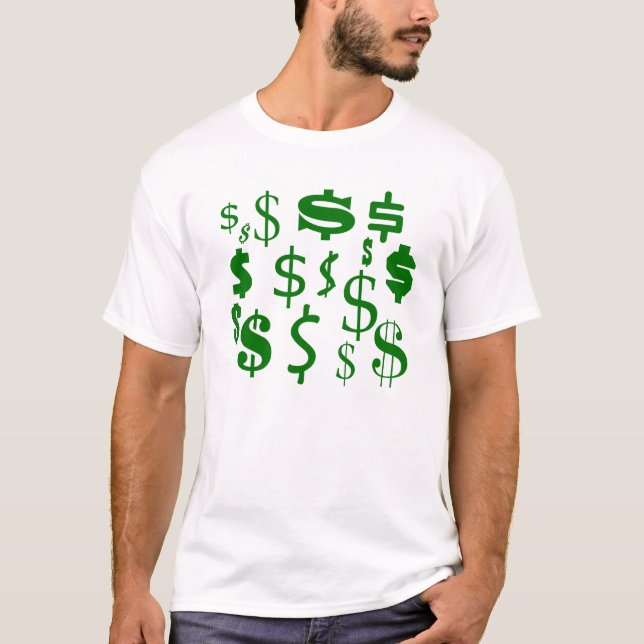 Camiseta Sinais de dólar (Frente)