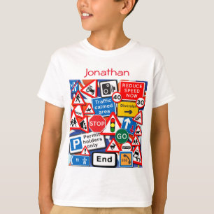 Camiseta Sinais de estrada