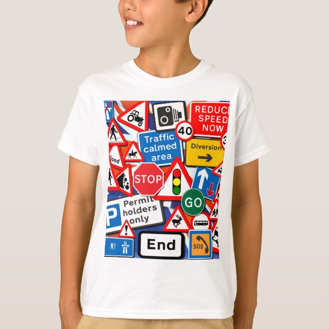 Camiseta Sinais de Estrada (Frente)