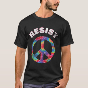 Camiseta Sinais de paz bonitos protesto pacífico resiste