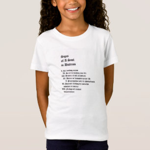 Camiseta Sinais de uma alma em perigo