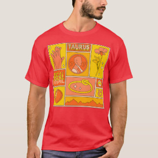 Camiseta Sinais de Zoodiápia Taurus vintage