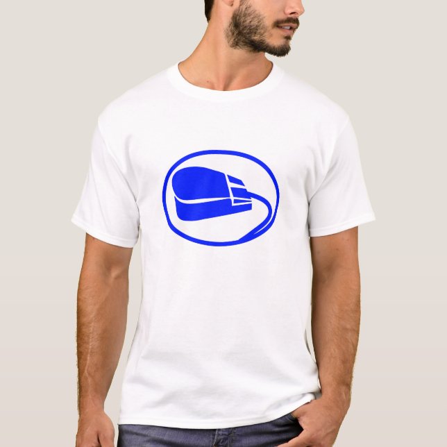 CAMISETA SINAL 2 DO RATO DO COMPUTADOR (Frente)