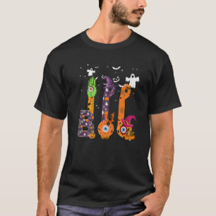 Camiseta Sinal americano Bo Halloween - Mãos Engraçadas