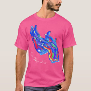 Camiseta Sinal Americano Jesus Faith Esperança Amor