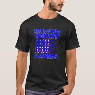 Camiseta Sinal americano para fitas azuis Síndrome das Pern