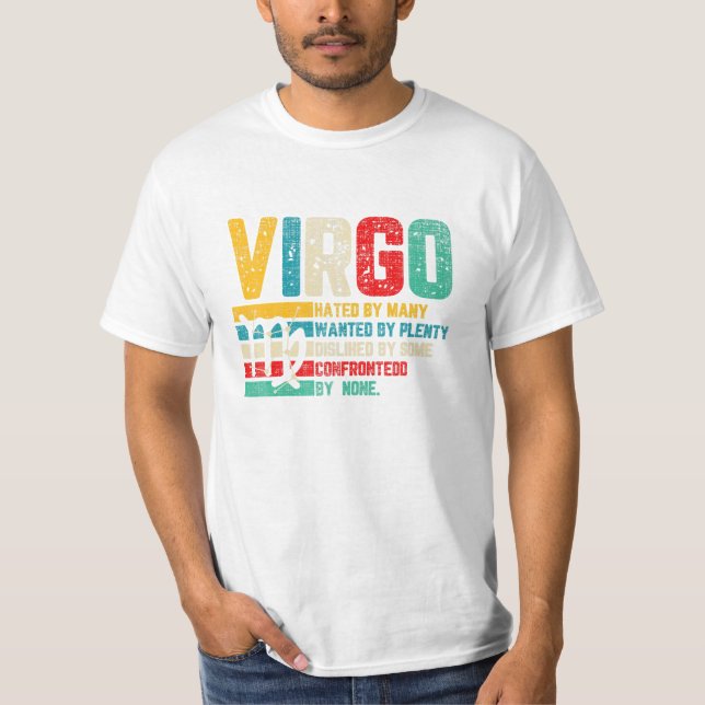 Camiseta Sinal Birthday Virgo Hated (Frente)