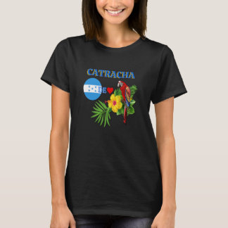 Camiseta Sinal Catracha Honduras Menina Bandeira Sinais Pat