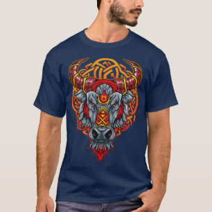 Camiseta Sinal Celtic Bull Zodiac Datas 15 de abril