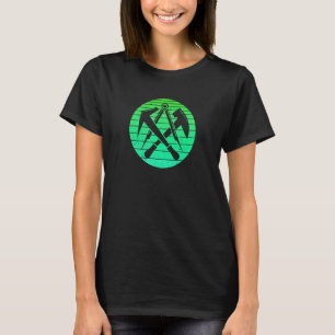 Camiseta Sinal da Guilda Tradicional de Telhadores no Estil