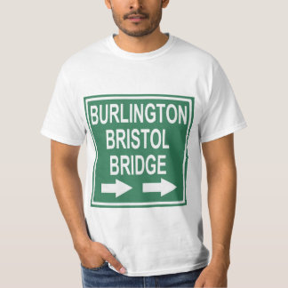 Camiseta Sinal da ponte de Burlington-Bristol