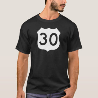 Camiseta Sinal da rota 30 dos E.U.