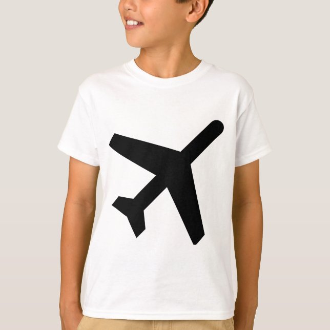 Camiseta Sinal das partidas de AIGA (avião) (Frente)