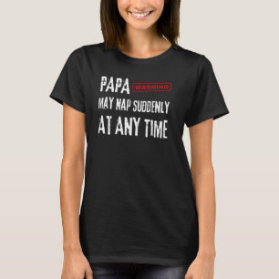 Camiseta Sinal de Advertência para Papa Engraçado - Que Son