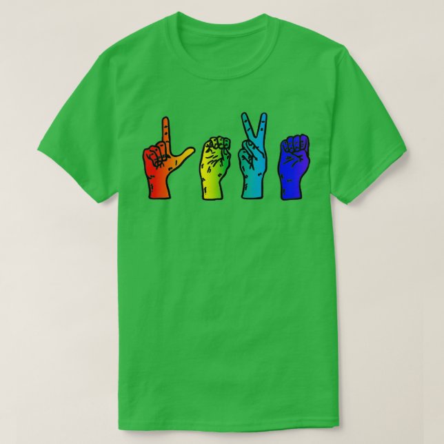 Camiseta Sinal de amor 3 (Frente do Design)
