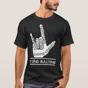 Camiseta Sinal de Amor Anti-Bullying 2022 - Unity Day Orang