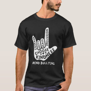 Camiseta Sinal de Amor Anti-Bullying 2022 - Unity Day Orang