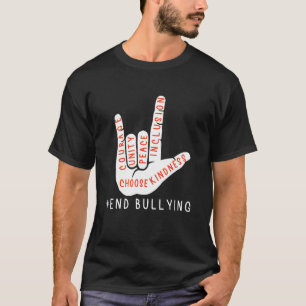 Camiseta Sinal de Amor Anti-Bullying 2022 - Unity Day Orang