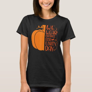 Camiseta Sinal de Amor Anti-Bullying 2022 - Unity Day Orang