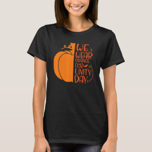Camiseta Sinal de Amor Anti-Bullying 2022 - Unity Day Orang