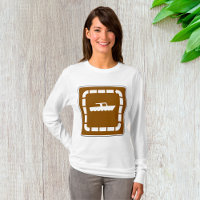 Sinal de área de lançamento do boi