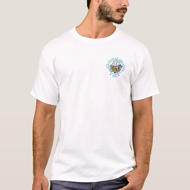 Camiseta Sinal de Arkansas T-Shirt (Frente)