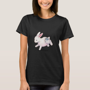 Camiseta Sinal de Astrologia Cuta do Coelho Zodíaco Chinê