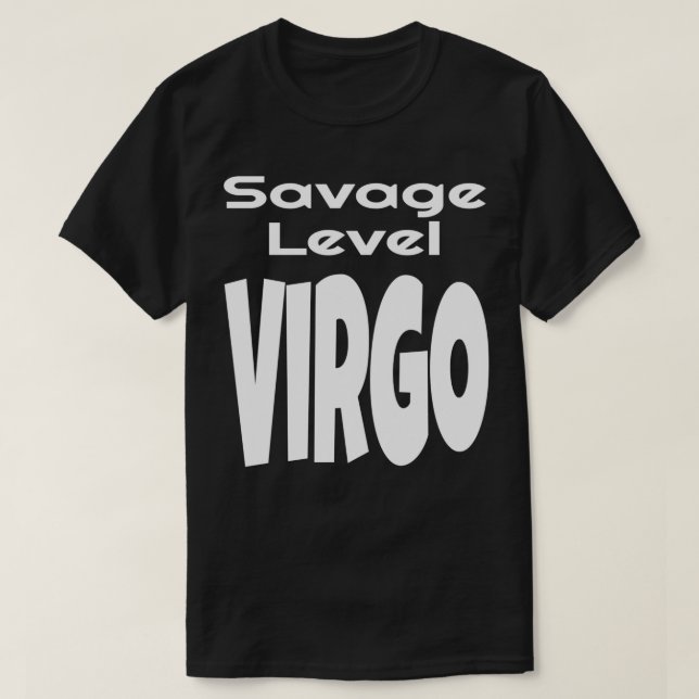 Camiseta Sinal de Astrologia Zodiac Virgo Sinal de Salga En (Frente do Design)