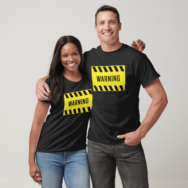 Camiseta Sinal de aviso (Unissex)